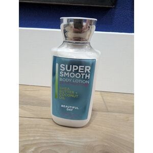 🌈5/25 Bath & Body Works Super Smooth Beautiful Day Body Lotion 8 oz – NEW / Nev